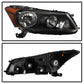 SPYDER xTune Honda Accord 08-12 Sedan Only OEM Style Headlight - OEM Black HD-JH-HA08-4D-BK 9040047