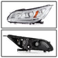 SPYDER xTune 13-15 Honda Accord Sedan OEM Style Halogen Headlights - Chrome - HD-JH-HA13-4D-AM-C 9047251