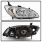 SPYDER xTune 04-05 Honda Civic (Excl Hatchback/Si) OEM Style Headlights - Chrome (HD-JH-HC04-4D-AM-C) 9042713