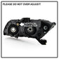 SPYDER xTune 12-15 Honda Civic (Excl. Hybrid) Halogen Headlights - OEM Chrome (HD-JH-HC13-AM-C) 9945854
