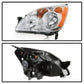 SPYDER xTune 05-06 Honda CR-V Halogen OE Headlight - Chrome (HD-JH-HCRV05-AM-C) 9945557
