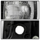 SPYDER 97-01 Honda CR-V Halogen OEM Style Headlight - Set - Black (HD-JH-HCRV97-BK) 9054747