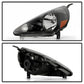 SPYDER 07-08 Honda Fit Halogen OE Headlights - Black (HD-JH-HFIT07-OE-BK-SET) 9958533