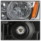 SPYDER xTune 12-15 Honda Pilot OEM Style Headlights - Chrome (HD-JH-HPIL12-AM-C) 9047640