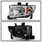 SPYDER Xtune Honda Ridgeline 06-13 Crystal Headlights Chrome HD-JH-HRID06-AM-C 9025501