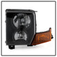 SPYDER Xtune Jeep Commander 06-10 Crystal Headlights Black HD-JH-JCOM06-AM-BK 9023231