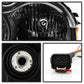 SPYDER Xtune Jeep Grand Cherokee 05-07 Crystal Headlights Black HD-JH-JGC05-AM-BK 9023248