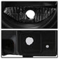 SPYDER Xtune Jeep Grand Cherokee 05-07 Crystal Headlights Black HD-JH-JGC05-AM-BK 9023248