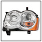 SPYDER Xtune Jeep Grand Cherokee 08-10 Halogen Model OnlyOEM Style Headlights Chrome HD-JH-JGC08-AM-C 9034527
