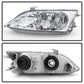 SPYDER xTune Lexus ES300 1997-2001 Halogen Models Only OEM Style Headlights - Chrome140 HD-JH-LES30097-OE 9035487