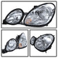 SPYDER Xtune Lexus GS300/GS400/GS430 98-05 Halogen Only Crystal Headlights Chrome HD-JH-LGS98-C 9026928