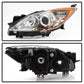 SPYDER xTune 10-13 Mazda3 Halogen Only (Non-HID Model) OEM Style Headlights - Chrome (HD-JH-MAZDA310-AM-C) 9040672