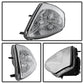SPYDER Xtune Mitsubishi Eclipse 00-05 Crystal Headlights Chrome HD-JH-ME00-C 9023958