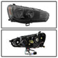SPYDER xTune Mitsubishi Lancer 08-15 OE Style Headlights - Black Smoke HD-JH-ML08-AM-BSM 9937552