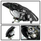 SPYDER Xtune Nissan 350Z 03-05 (Hid Model Only) Crystal Headlights Chrome HD-JH-N350Z-HID-C 9025532