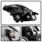 SPYDER Xtune Nissan Altima 07-09 Sedan OEM Style Headlights Halogen Only Black Smoked HD-JH-NA07-AM-BSM 9028830