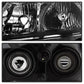 SPYDER xTune 07-09 Nissan Altima Sedan Crystal Headlights (Halogen Models Only) -Black HD-JH-NA07-AM-SSM-BK 9940859
