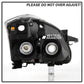 SPYDER xTune 10-12 Nissan Altima (Halogen Only) OEM Style Headlights - Chrome HD-JH-NA104D-AM-C 9043383