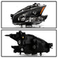 SPYDER xTune 09-14 Nissan Maxima Halogen ONLY (No HID) OEM Style Headlights - Black HD-JH-NM09-AM-BK 9035494