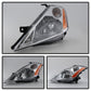 SPYDER Xtune Nissan Murano 03-07 (Not Hid Model) Crystal Headlights Chrome HD-JH-NMU03-AM-C 9023606