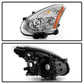 SPYDER xTune 08-13 Nissan Rogue OEM Style Halogen Headlights - Chrome (HD-JH-NROG08-AM-C) 9044212