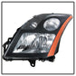 SPYDER xTune 07-09 Nissan Sentra 2.0L/2.5L Driver Side Headlight - OEM Black Left (HD-JH-NS07-2.0L-BK-L) 9040917