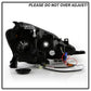 SPYDER xTune 16-19 Nissan Sentra LED Headlights - Black (HD-JH-NS16-LED-BK) 9950575