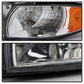 SPYDER Xtune Pontiac Grand Prix 97-03 Crystal Headlights w/ Amber Corner Lights HD-JH-PGPRIX-SET-AM-C 9023453