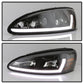 SPYDER xTune 04-08 Pontiac Grand Prix Crystal Headlights - Light Bar DRL - Black - HD-JH-PGPRIX04-LBDRL-BK 9046223