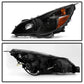 SPYDER xTune Subaru Legacy 10-12 / Outback 10-12 OEM Style Headlights-Black HD-JH-SLEG10-AM-BK 9035746