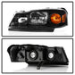 SPYDER Xtune Saturn Vue 06-07 Crystal Headlights Black HD-JH-SVUE06-AM-BK 9024030