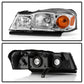 SPYDER Xtune Saturn Vue 06-07 Crystal Headlights Chrome HD-JH-SVUE06-AM-C 9024047