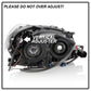SPYDER 15-19 Subaru WRX Halogen Models Only OEM Style Headlights - Black 9049156