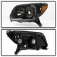 SPYDER Xtune Toyota 4Runner 06-09 Crystal Headlights Black HD-JH-T4R06-AM-BK 9023378