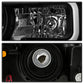 xTune Toyota 4Runner 10-13 LED Light Bar Headlights - Black - HD-JH-T4R10-LB-BK 9050169