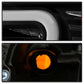 xTune Toyota 4Runner 10-13 LED Light Bar Headlights - Black - HD-JH-T4R10-LB-BK 9050169