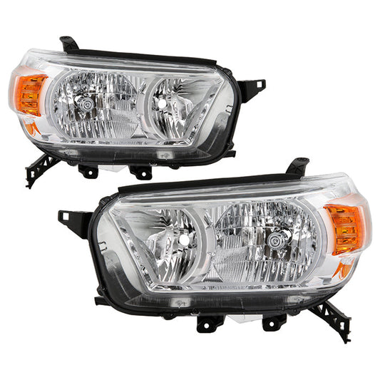 SPYDER Xtune 10-13 Toyota 4Runner OEM Style Headlights Chrome (HD-JH-T4R10-OE-C) 9049392