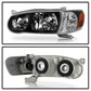 SPYDER Xtune Toyota Corolla 01-02 Crystal Headlights w/ Amber Corner Lights Black HD-JH-TC01-AM-BK 5072948