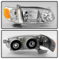 SPYDER xTune Toyota Corolla 01-02 OE Style Headlights w/Amber Corner Lights - Chrome HD-JH-TC01-AM-C 9937255