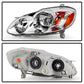 SPYDER Xtune Toyota Corolla 03-06 Crystal Headlights Chrome HD-JH-TC03-AM-C 5073747