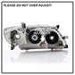 SPYDER xTune 07-09 Toyota Camry Halogen OEM Headlights - Black (HD-JH-TCAM08-AM-BK) 9943225