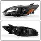 SPYDER 15-17 Toyota Camry OE Style Headlights(Bulbs not included) - Black (HD-JH-TCAM15-AM-BK) 9959141