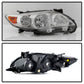 SPYDER xTune Toyota Corolla 11-13 Passenger Side Headlights - OEM Right - Chrome HD-JH-TCO11-OE-R 9937545