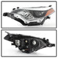 SPYDER xTune 14-16 Toyota Corolla OEM LED Headlights - Black w/Chrome (HD-JH-TCOL14-OE-BK) 9943713