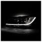 xTune Toyota Highlander 17-19 w/LED DRL Halogen Headlight - OE Black Left HD-JH-THIGH17SE-OE-BK-L 9949470