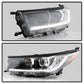 xTune Toyota Highlander 17-19 w/LED DRL Halogen Headlight - OE Black Left HD-JH-THIGH17SE-OE-BK-L 9949470