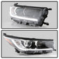 xTune Toyota Highlander 17-19 w/LED DRL Halogen Headlight - OE Black Right HD-JH-THIGH17SE-OE-BK-R 9949487