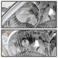 SPYDER Xtune Toyota Matrix 03-08 Crystal Headlights Chrome HD-JH-TM03-AM-C 9023729