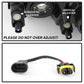 SPYDER xTune 09-12 Toyota RAV4 OEM Style Headlights - Black (HD-JH-TRAV409-AM-BK) 9040740