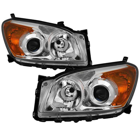 SPYDER xTune 09-12 Toyota RAV4 OEM Style Headlights - Chrome (HD-JH-TRAV409-AM-C) 9040757